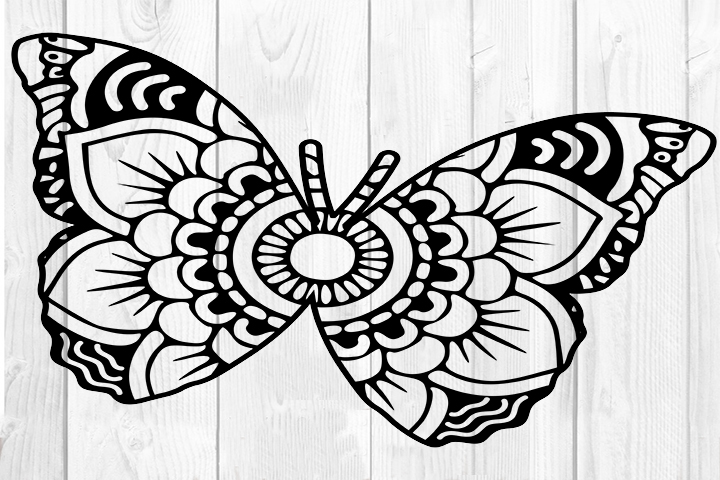 Download Butterfly Mandala Free SVG Files | LinkedGo Vinyl