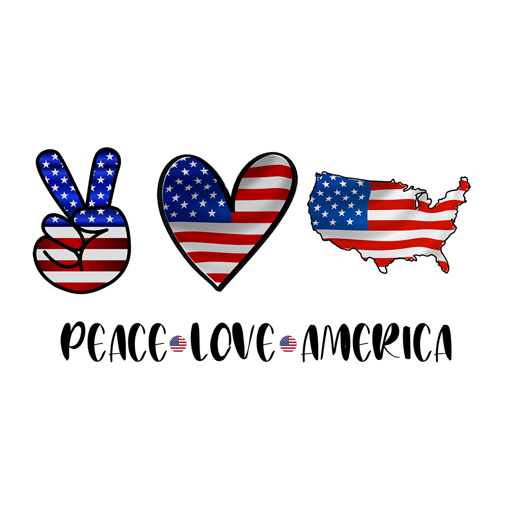 Free Free 286 Peace Love America Sunflower Svg SVG PNG EPS DXF File