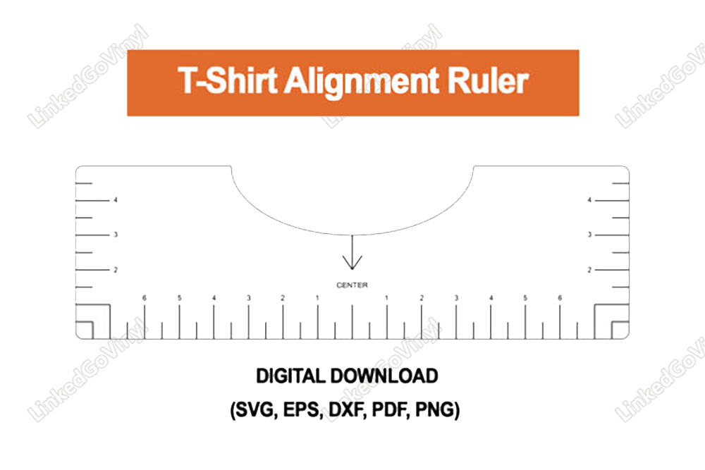 T-shirt Alignment Tool Free SVG Files - LinkedGo Vinyl